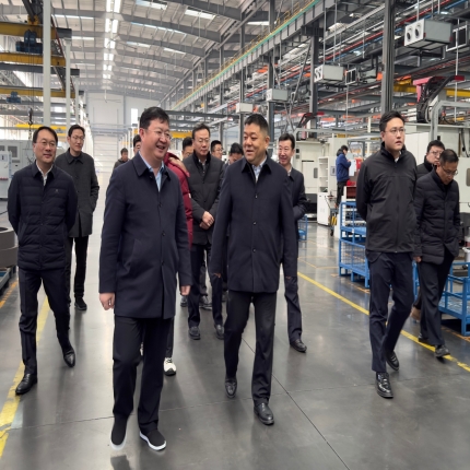 泰興市委書記、市長劉文榮帶隊調研泰隆復工復產情況